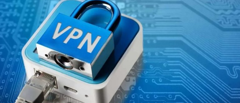 Изображение интернет кабеля и впн