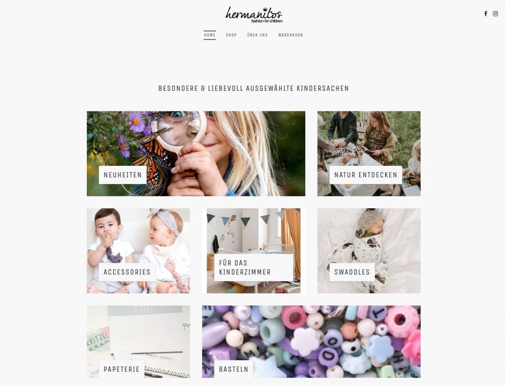 Немецкий магазин детской одежды