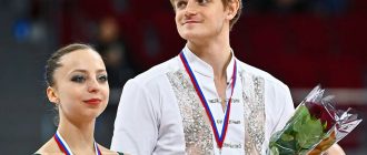 Пара фигуристов Бойкова и Козловский на соревнованиях
