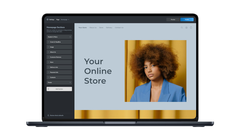 Конструктор Ecwid