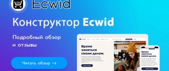 возможности платформы ecwid для запуска интернет-магазина