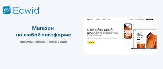 ecwid интернет-магазин обзор