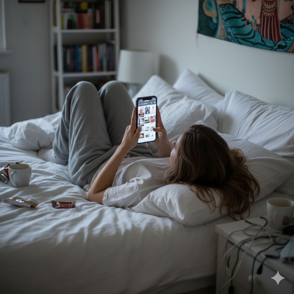 прокрастинация через смартфон