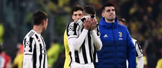 Футболисты «Ювентуса» после неудачного матча